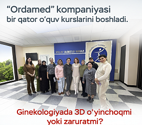 Ordamed kompaniyasi “Ginekologiyada 3D – o‘yinchoqmi yoki zaruratmi?” treningning ikkinchi oqimini o‘tkazdi.