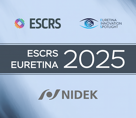 ESCRS & EURETINA 2025: получите оборудование Nidek со скидкой!